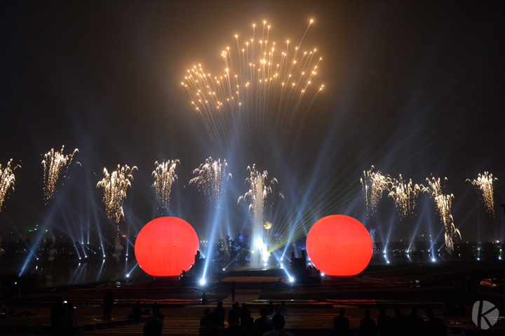 中国西安 大明宮「天の祭り」、イベント演出の画像9