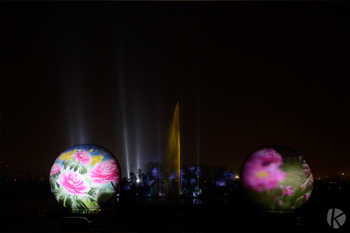 中国西安 大明宮「天の祭り」、イベント演出の画像10