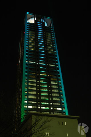 关西电力大楼的点灯仪式 写真1