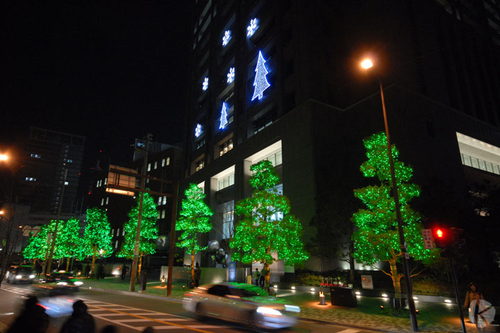 关西电力大楼的点灯仪式 写真1