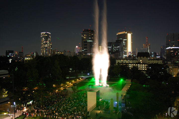 東京ミッドタウン、ショー演出の画像2